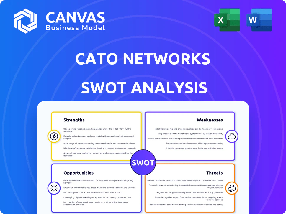 CATO NETWORKS SWOT ANALYSIS TEMPLATE RESEARCH