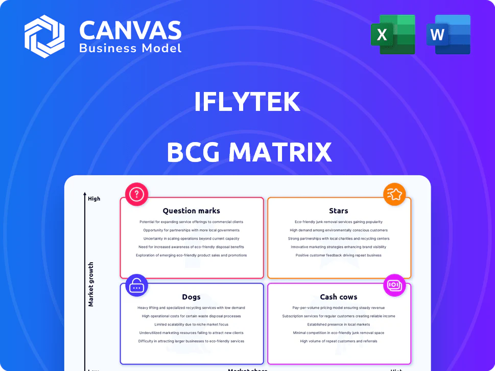 IFLYTEK BCG MATRIX TEMPLATE RESEARCH