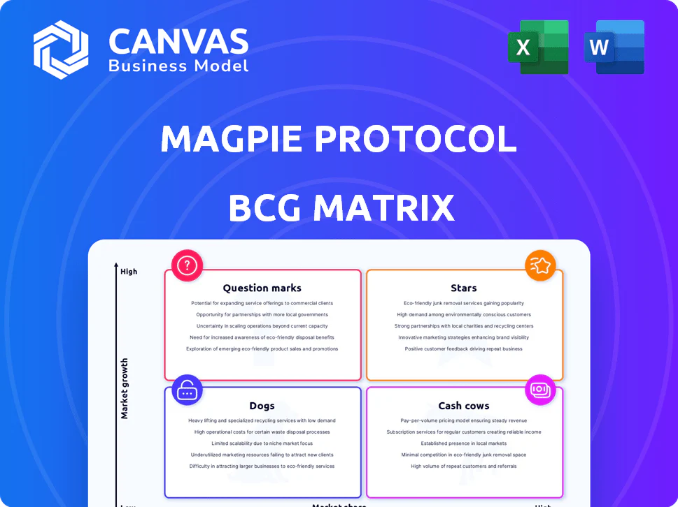 MAGPIE PROTOCOL BCG MATRIX TEMPLATE RESEARCH