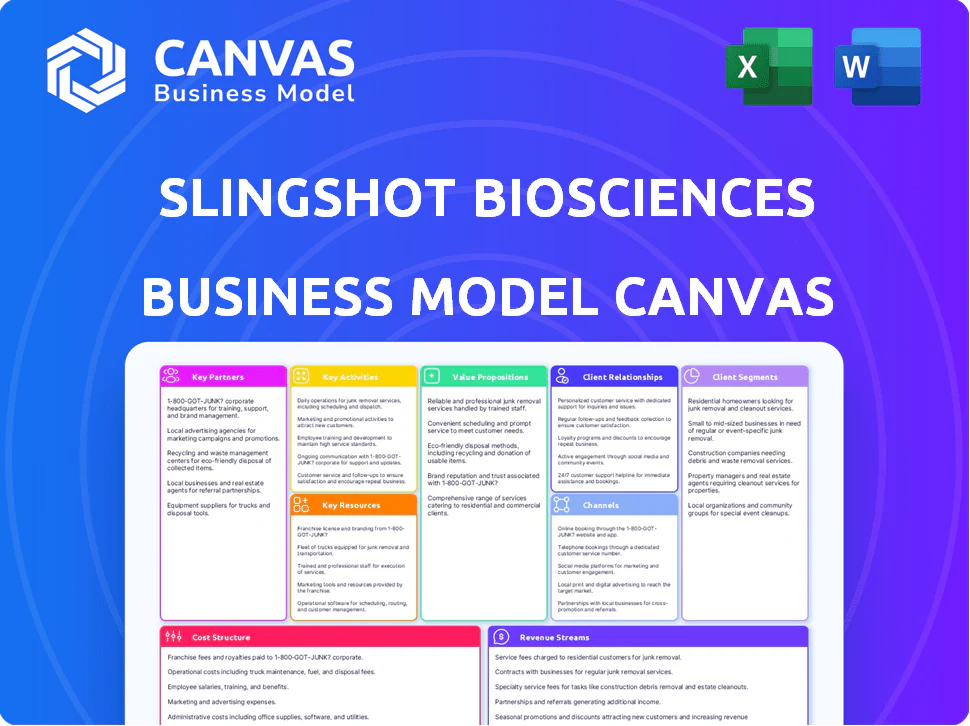 SLINGSHOT BIOSCIENCES BUSINESS MODEL CANVAS TEMPLATE RESEARCH