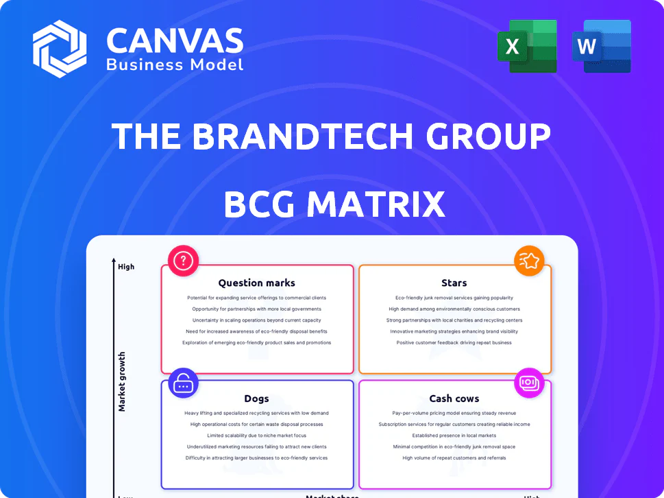 THE BRANDTECH GROUP BCG MATRIX TEMPLATE RESEARCH