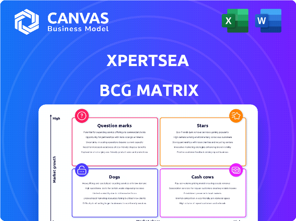 XPERTSEA BCG MATRIX TEMPLATE RESEARCH
